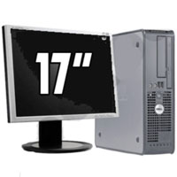 Dell Small Desktop Computer P4 2.8GHz, 1GB RAM, 40GB HD + 17" LCD Monitor