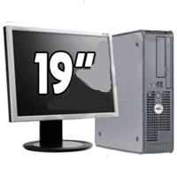 Dell Desktop Computer PD 2.8GHz, 2GB Ram, 80GB HD + 19" LCD Monitor + Keyboard & Mouse