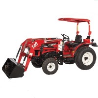 Brand New 25 HP 4WD Tractor w/ Front End Loader & Turf Tires