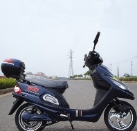 Blue 500 Watt Electric Trooper Scooter