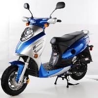 50cc Smooth Rider Moped Gas Scooter