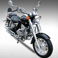 250cc Road Hog Single Cylinder 4 Stroke Motorcycle
