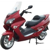 300cc Deluxe Touring Gas Moped Scooter