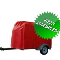 4' x 7' Yuppie Wagon Enclosed Cargo Utility Trailer