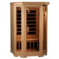 2-3 Person Infrared Sauna with 6 Carbon Heaters