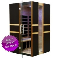 2 Person Infrared Sauna w/ 8 Carbon Tech Heaters