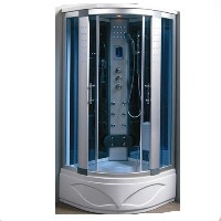 Comforting Corner Shower Room With Massage Jets & LCD Display