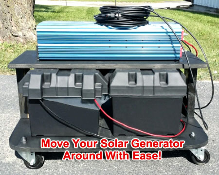 Solar Powered Generator 135 Amp 12000 Watt Solar Generator Just Plug and Play