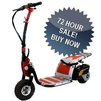 43cc 2 Hp Gas Powered Stand Up Scooter